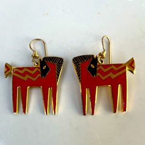 Laurel Burch “Temple Horse” earrings